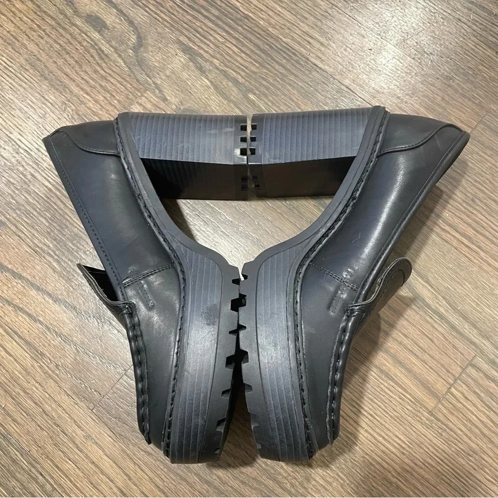 New York & Co Y2K Chunky Platform Loafers